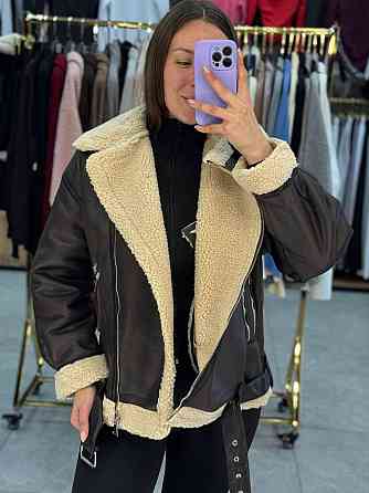 Жіноча стильна та тепла дублянка дублянка 46 Одеса