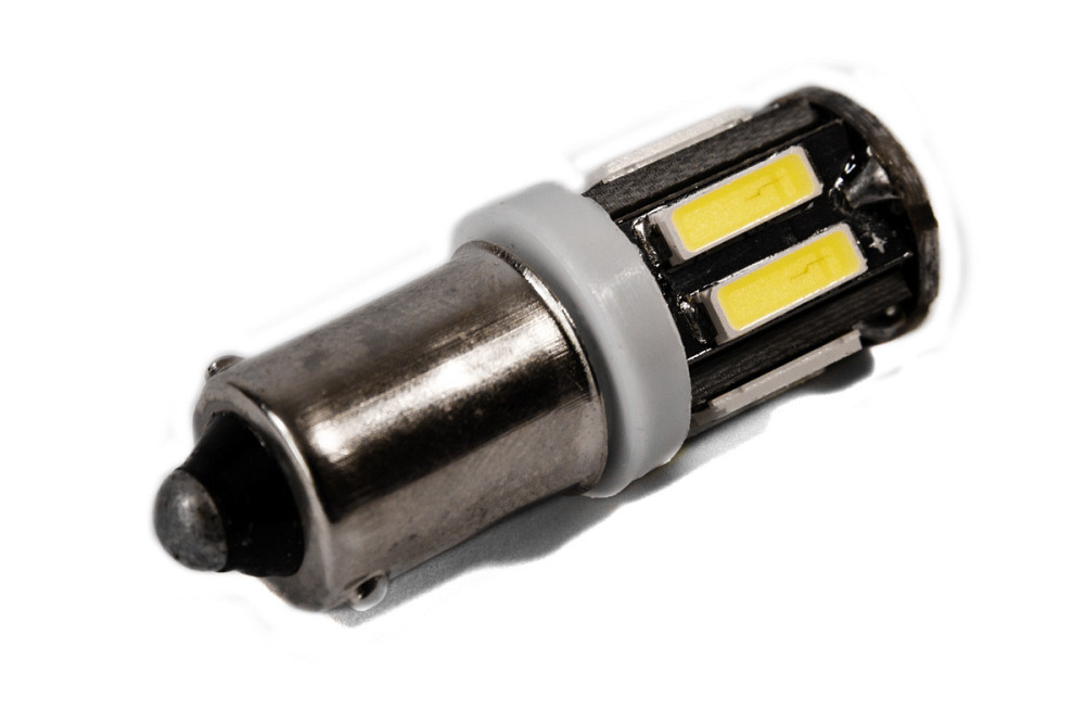 Светодиодная лампа AllLight T 8.5 10 диодов 7014 BA9S 12V WHITE Харьков - изображение 2