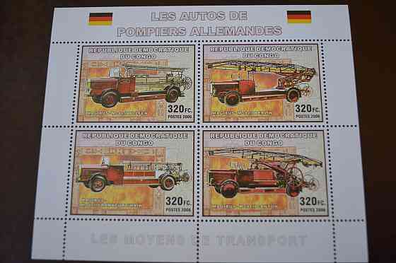 Коно. Марки. Транспорт. Блок. 2006 рік (А-23) Полтава