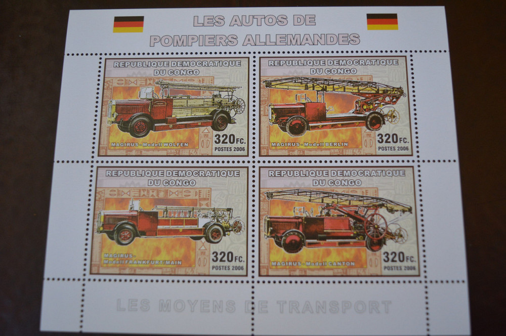 Коно. Марки. Транспорт. Блок. 2006 год (А-23) Полтава - изображение 1