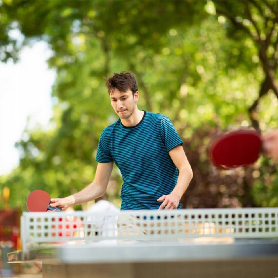 Набір для настільного тенісу VITOR NE-VT-6, 2 ракетки, 3 кульки, сітка Вінниця - фото 4