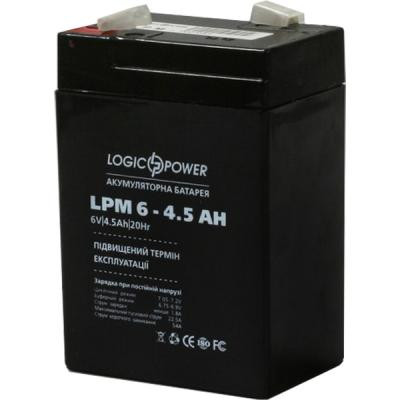 Батарея к ИБП LogicPower LPM 6В 4.5 Ач (3860) Винница - изображение 2