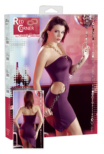 Міні сукня з ланцюжком RED CORNER Sex Aura Київ - фото 1