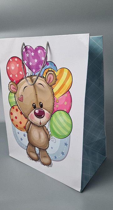 Подарочный  бумажный пакет Гигант (широкое дно )о 30/40/17(артGSD-39) (12 шт) Харьков - изображение 1