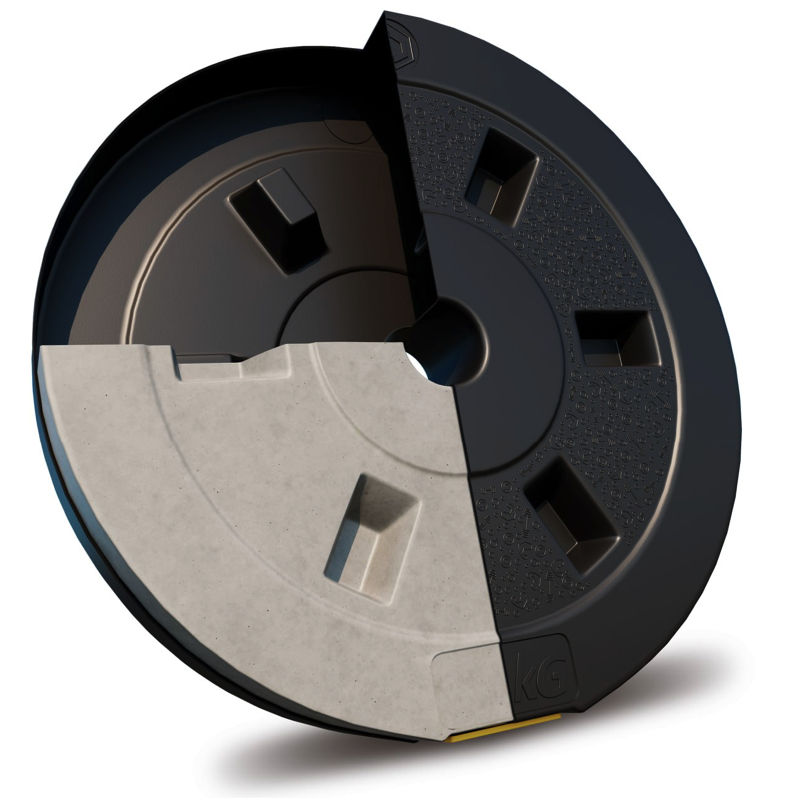 Набір зі штангою та гантелями Besport PowerPro 86кг з w-подібним грифом 120см Київ - фото 9