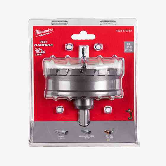 Коронка Holesaw TCT MILWAUKEE, Ø102мм Одеса