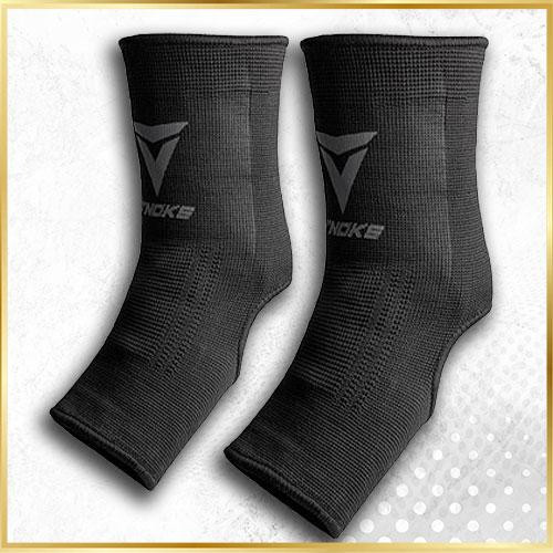 Захист гомілковостопного суглоба VNK Black бавовняний з фіброю для тренувань фіксація суглоба та стабілізація Розмір S/M Київ - фото 1