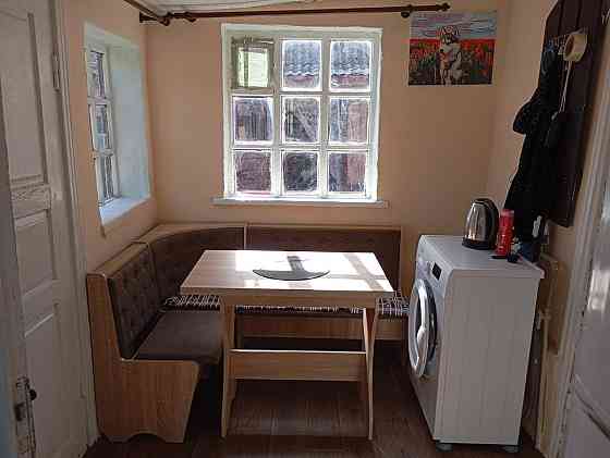 Кухонный уголок, стол и два табурета 154х114 см Семейный - Дуб Сонома Львов