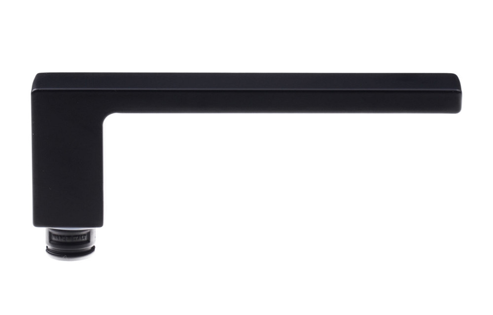 Ручка Linea Cali, модель Corner хром матовый Черный Киев - изображение 3