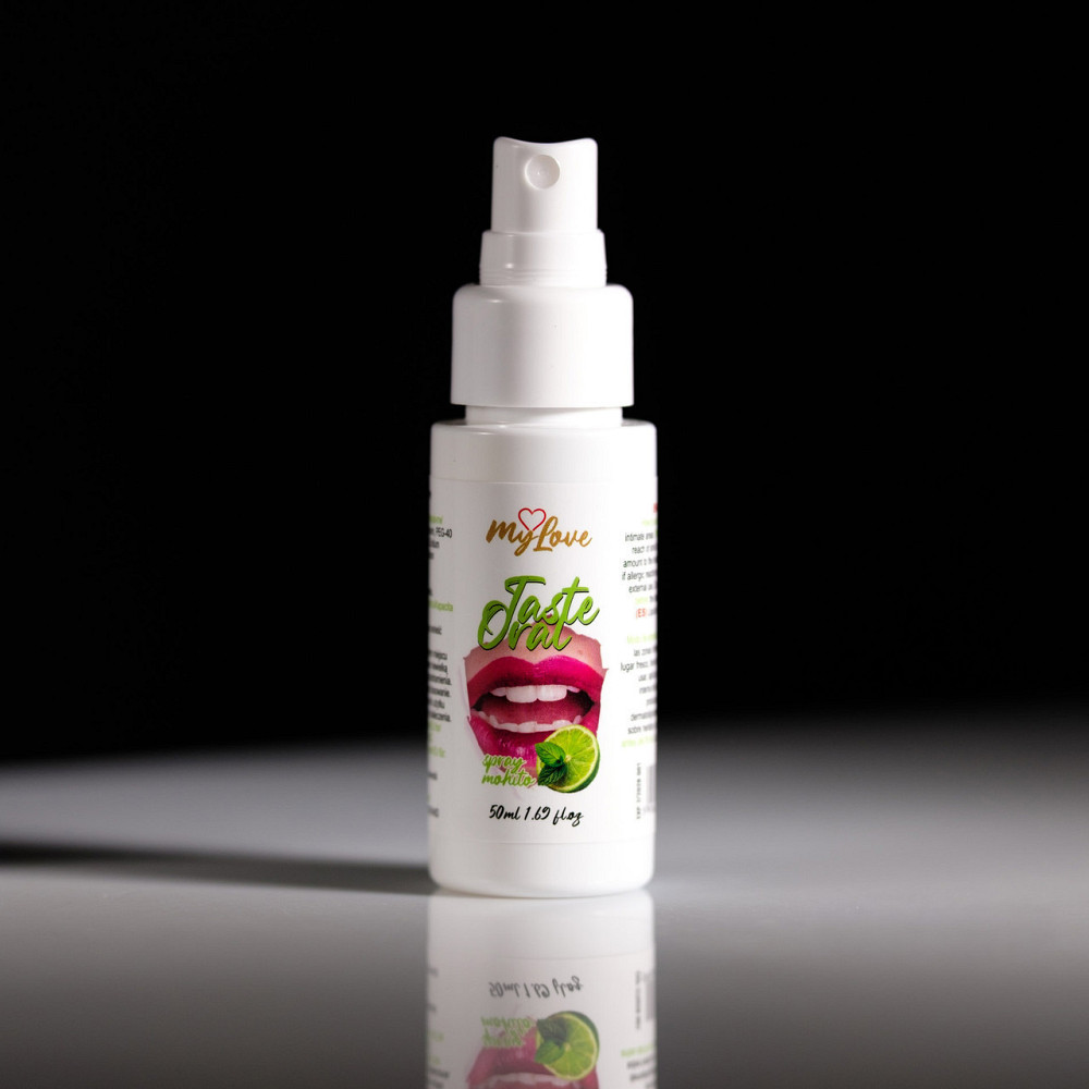 Спрей для ротової порожнини MyLove Taste Oral Spray mojito 50 ml Sex Aura Київ - фото 5