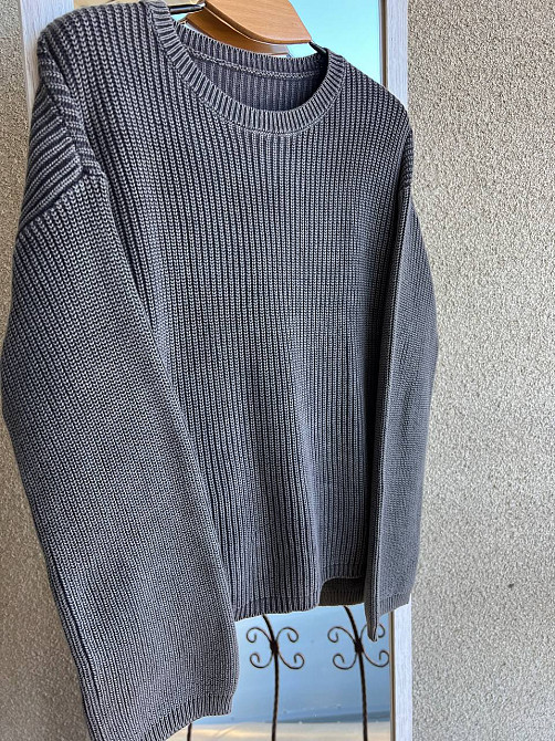 Светр жіночий A-N 875 варка в'язка оверсайз one size, графіт, one size Київ - фото 3