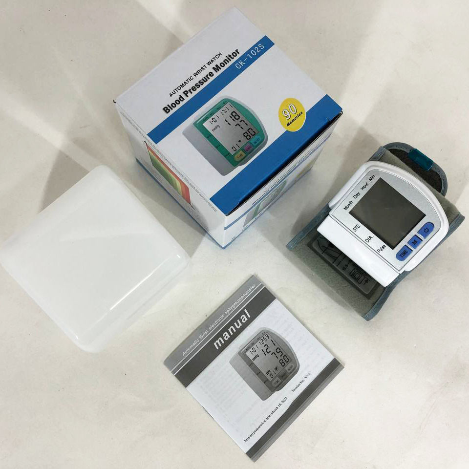 Автоматичний тонометр з дисплеєм, Тонометр з пам'яттю Напівавтоматичний для вимірювання тиску GH-96 Львів - фото 9