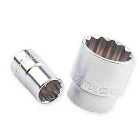 Головка торцевая двенадцатигранная 1/2 30мм CrV Мукачево