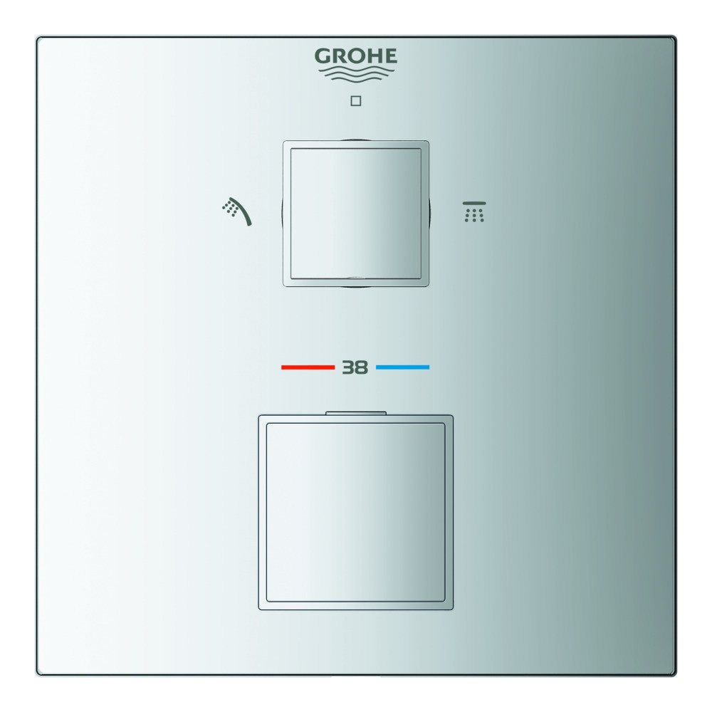 Термостат прихованого монтажу на 2 споживача Grohe Grohtherm Cube   ( 24154000 ) 31428 Харьков - изображение 6