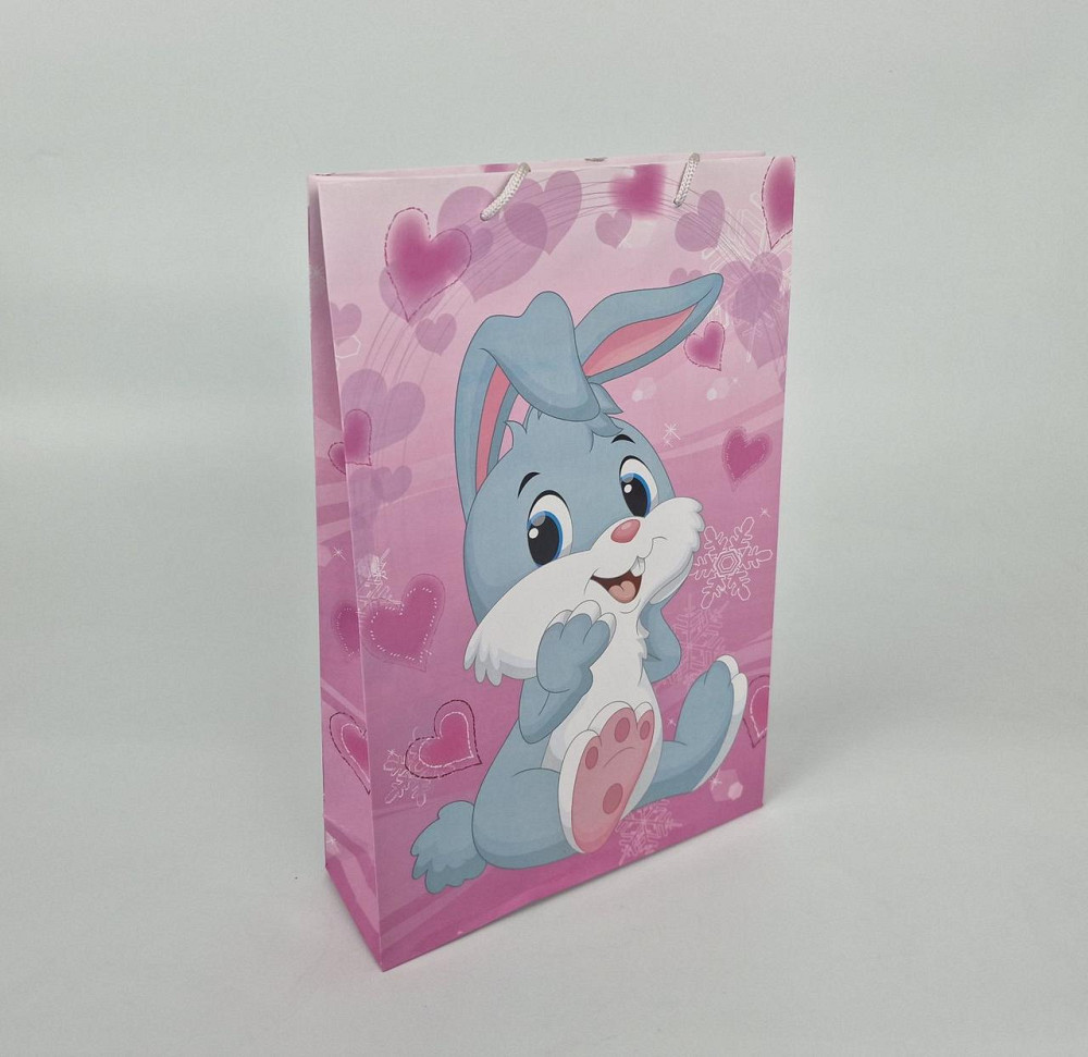 Большой бумажный пакет вертикальный  25/37/8(артBV-012) (12 шт) Харьков - изображение 1