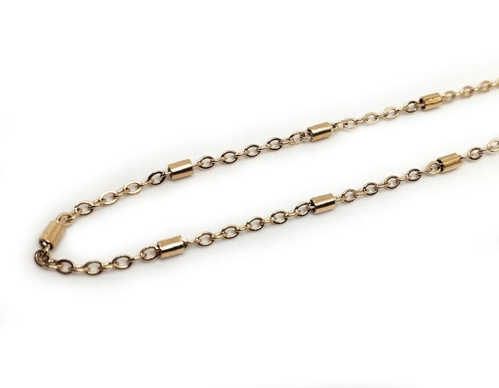 Ланцюжок на шию стильний золотистий Київ - фото 1