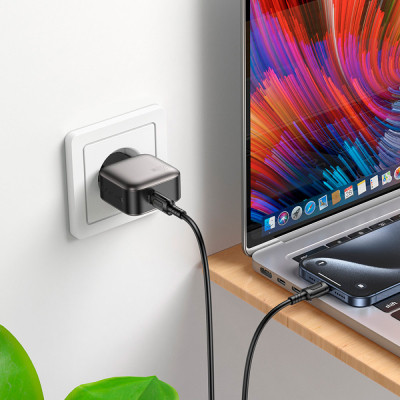 Зарядное устройство BOROFONE BAS53A Absolute USB-C PD20W Black (6941991116179) Винница - изображение 8