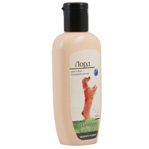 Шампунь Лорд для собак от блох и клещей репеллентный 250 мл Киев - изображение 1