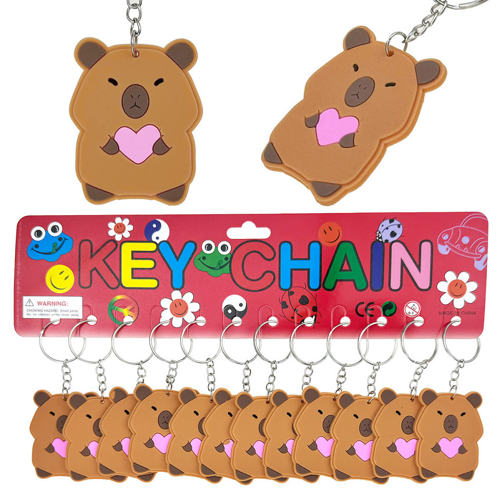 Брелоки для ключей Капибара 12 шт Киев - изображение 1