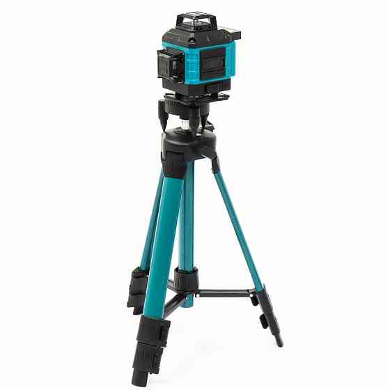 Лазерний рівень 4D на 16 ліній зі штативом і пультом, в кейсі / Лазерний нівелір / Лінійний нівелір Київ