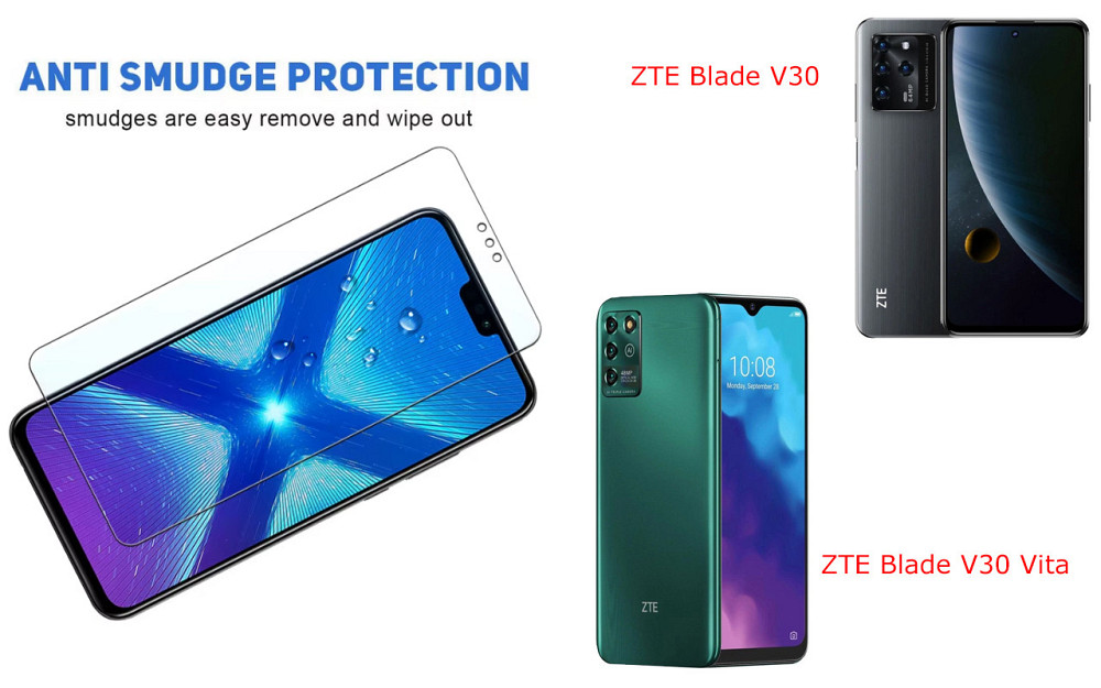 Защитное стекло NeoGlass для ZTE Blade V30, Blade V30 Vita – ультрапрозрачное и устойчивое Киев - изображение 3