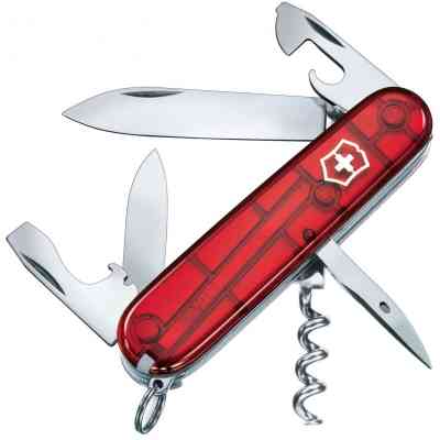 Ніж Victorinox Spartan Transparent Red Blister (1.3603.TB1) Вінниця