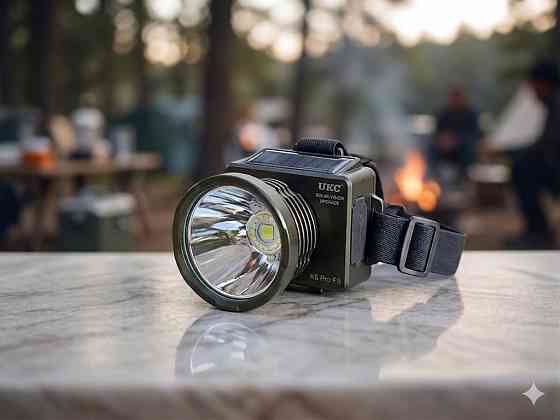 Налобний ліхтар UKC K8 Pro FS LED акумуляторний Type-C, потужний, для туризму та роботи Одеса