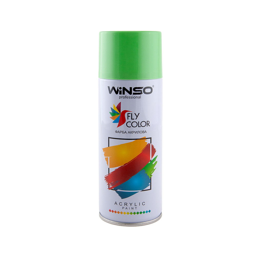 Краска акриловая Winso Spray Салатово-зеленый 450мл Львов - изображение 1