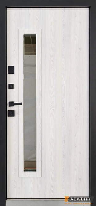 Двері вуличні, модель Tower 527 ТЕРМОРОЗРИВ 3 контура ущільнення 860 Київ - фото 2