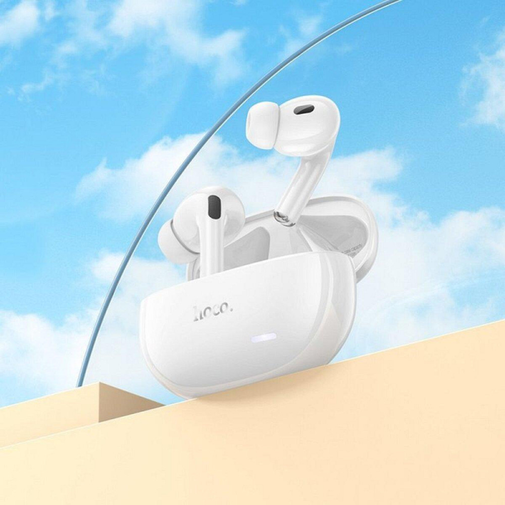 Наушники беспроводные HOCO EW60 Norman true wireless BT headset White 6942007613262 Одесса - изображение 4