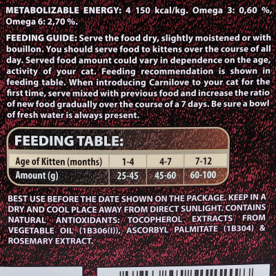 Сухий корм для кішок Carnilove Cat Kitten 6 кг (8595602512218) Вінниця - фото 3