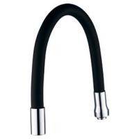 Гусак для кухні 3/4" силікон чорний Aquatica Житомир - фото 1