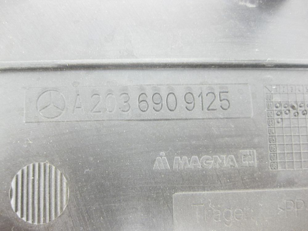 Mercedes-Benz  A2036909125 7D51 Задня ліва обшивка багажника сіра C-Class S203 універсал Одесса - изображение 9