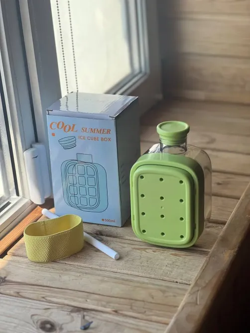 Лоток для льда с крышкой Curling LY-942 – герметичный контейнер-форма Коломыя - изображение 2