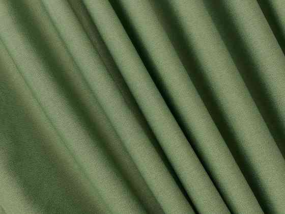 Комплект готових штор VR-Textil Шеніл однотонний № 1684ш Зелений 200х270 см 2 шт (32-445) Київ