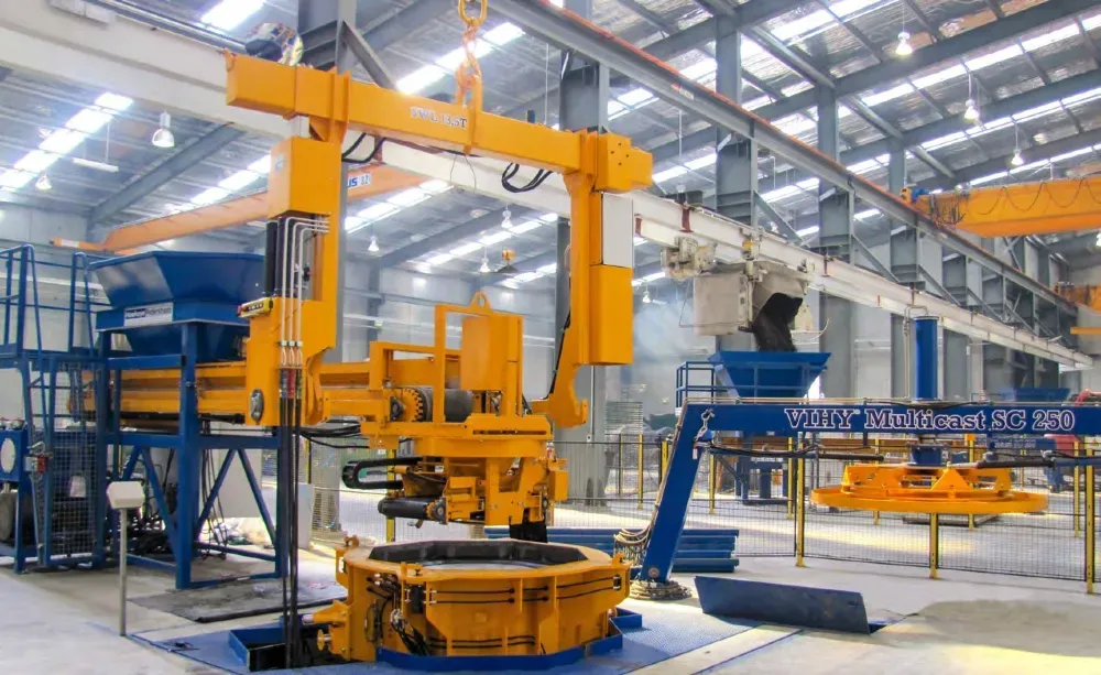 Оборудование для производства бетонных труб HawkeyePedershaab Vihy Multicast. Киев - изображение 2