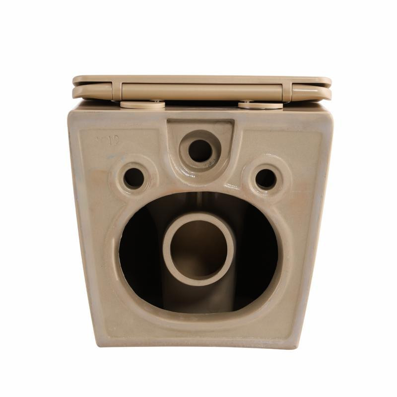 Унітаз підвісний Qtap Robin Ultra Quiet 520×365×340 мм Beige, із сидінням Slim Duroplast/Soft-close/Quick Release Київ - фото 7