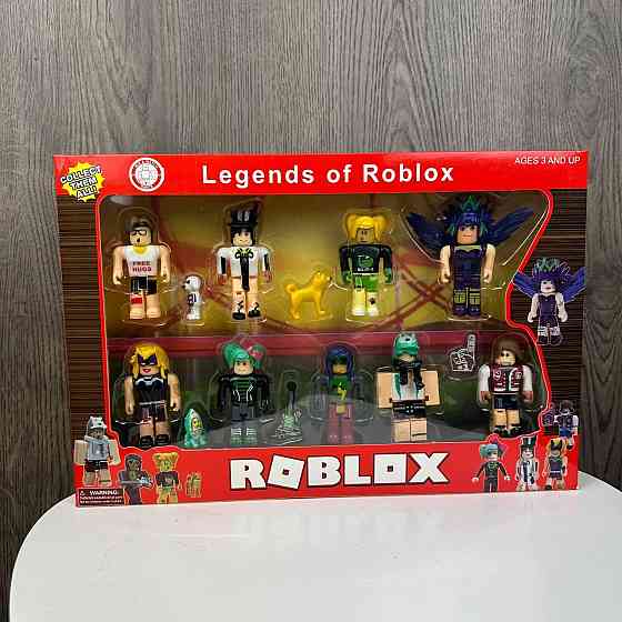 Ігрові фігурки Roblox в коробці, іграшкові чоловічки Роблокс набір з 9 фігурок ( 21684 ) Харків