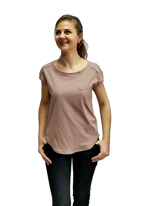 Женская трикотажная  футболка Jasmin  рукав 