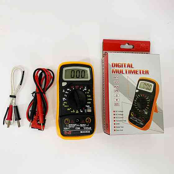 Мультиметри для роботи, Кращий цифровий мультиметр, Мультиметр цифровий тестер амперметр EQ-57 Львів