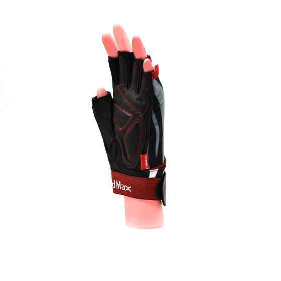 Рукавички для фітнесу MadMax MFG-911 Nine-eleven Zebra B&W zebra M Киев