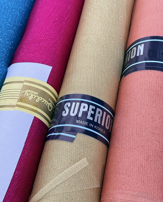 Тканина/опт/ фатин із блиском/сітка — від 5 м Київ - фото 3