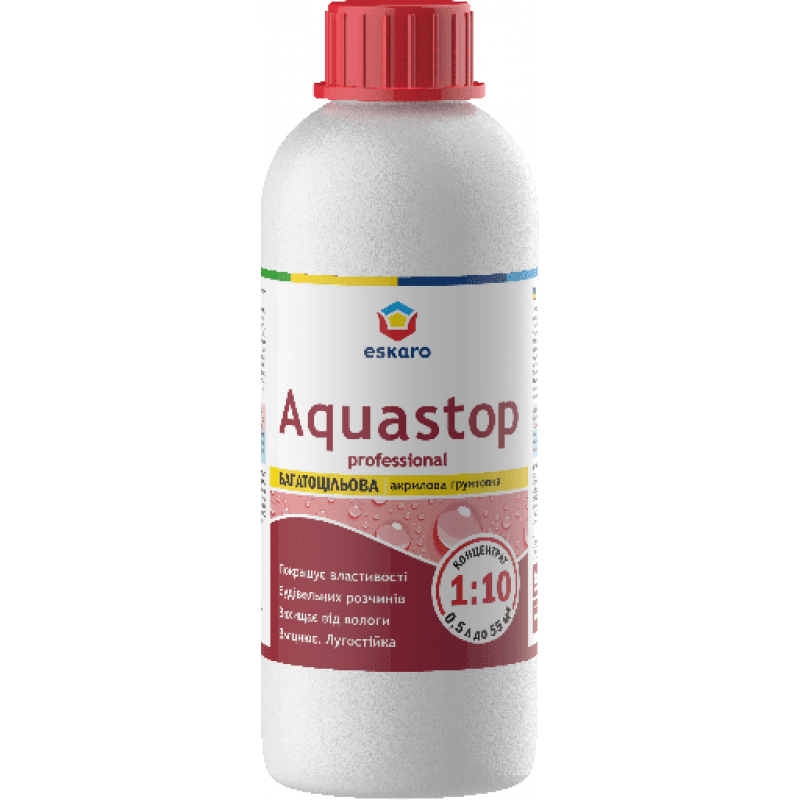 Грунт водорозчинний Aquastop-prof AURA 1л Харків - фото 1
