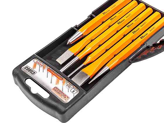 Набір пробійників, зубил і кернерів Richmann 6 ел (C5803) Коломия