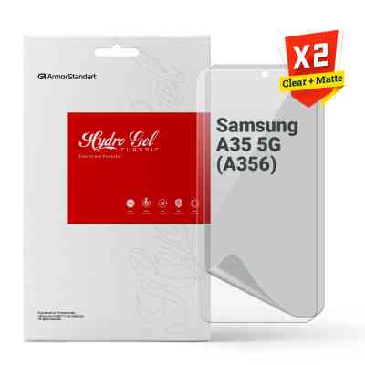 Плівка захисна Armorstandart Kit Clear + Matte Samsung A35 5G (A356) (ARM80704) Вінниця