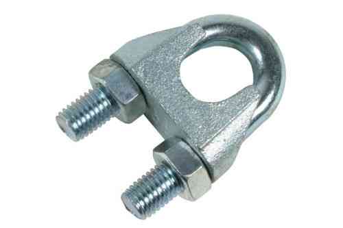 Затискач для троса 14 мм DIN741 оц. (пачка, раз 10 шт.) APRO Рівне