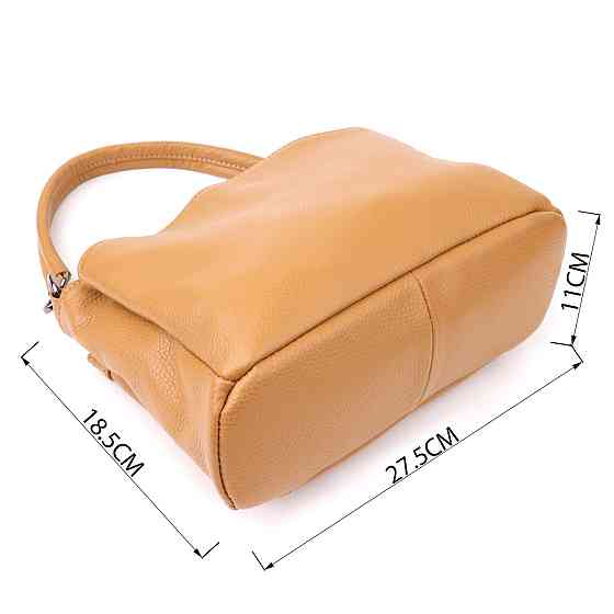 Женская сумка из натуральной кожи Vintage 23008 Рыжий Киев