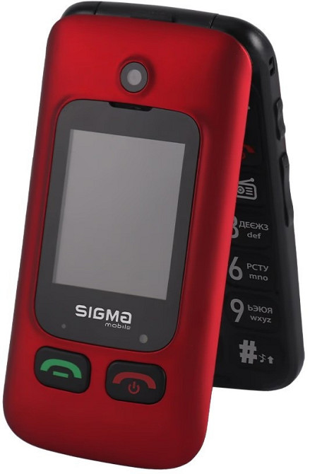 Мобільний телефон Sigma mobile Comfort 50 Shell Duo Type-C Dual Sim Red/Black (4827798212516) червоно-чорний Харків - фото 3
