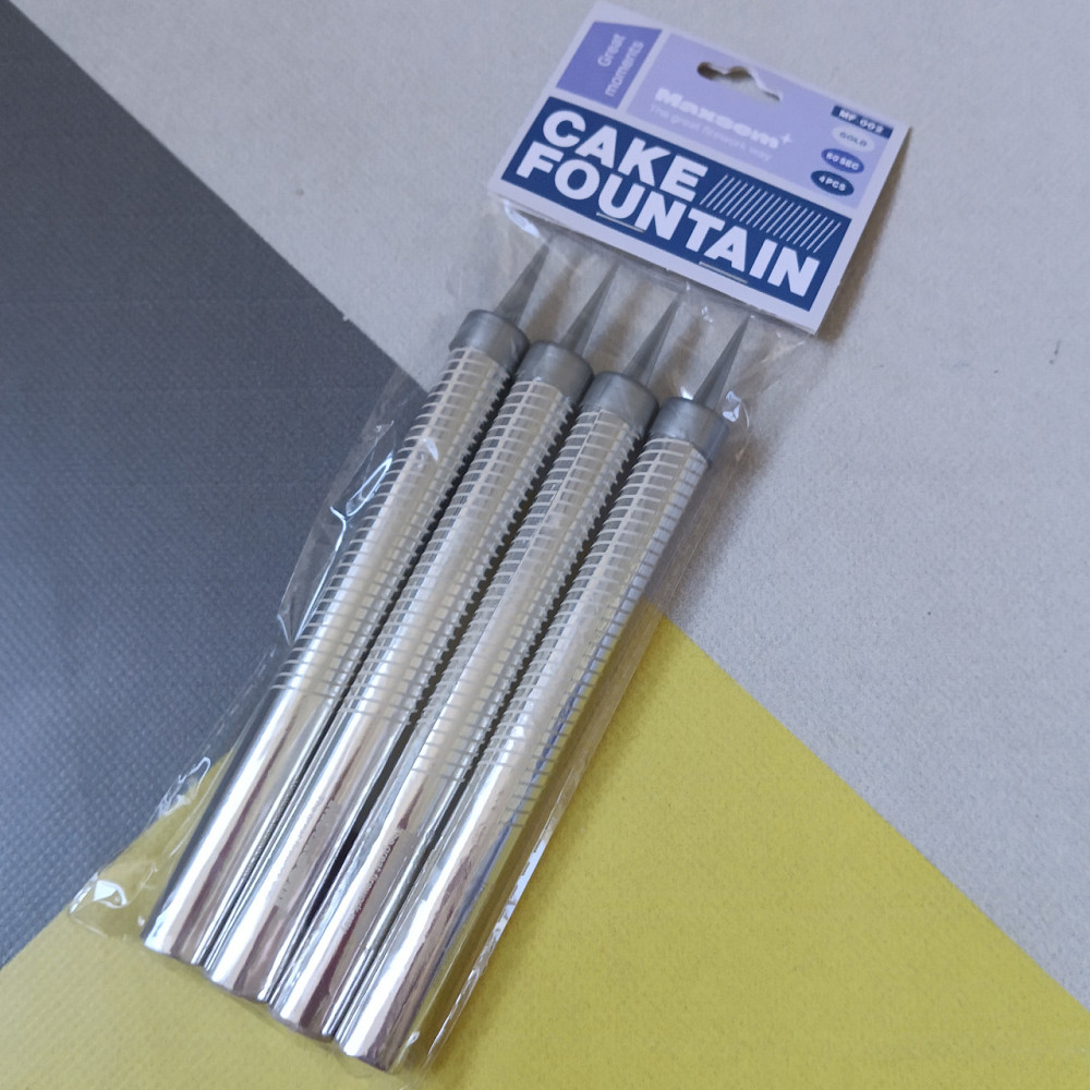 Холодный фонтан свечи для торта 4шт 17см Киев - изображение 2