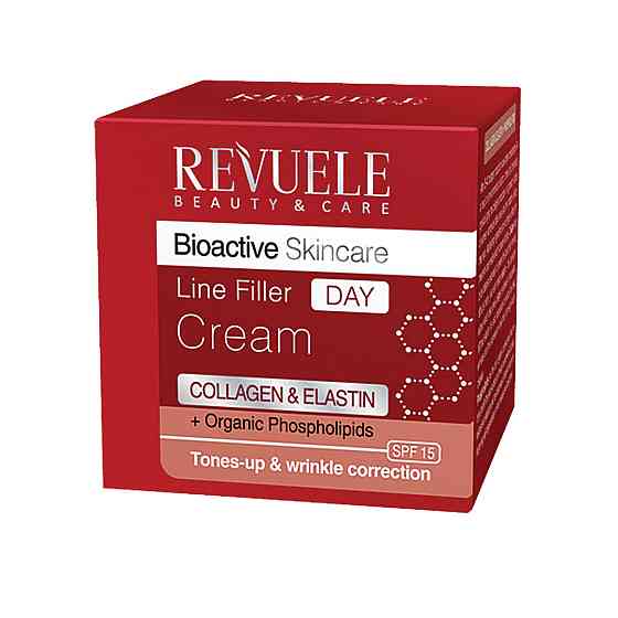 Дневной крем-филлер для лица Коллаген и Эластин Bioactive Revuele 50 мл Киев